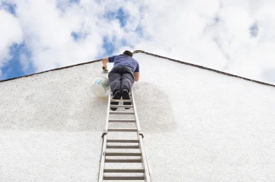 Peinture extérieure à Livet-sur-Authou — façades et ravalement